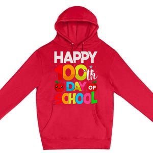 100 Days Of School Teacher Student Premium Pullover Hoodie