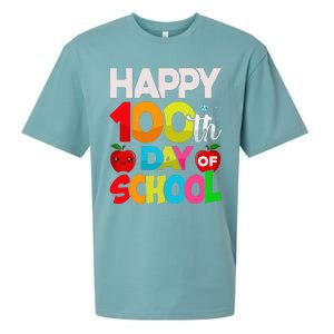 100 Days Of School Teacher Student Sueded Cloud Jersey T-Shirt