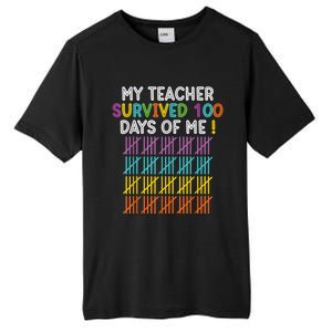 100 Days Of School 100th Day Of School Tall Fusion ChromaSoft Performance T-Shirt