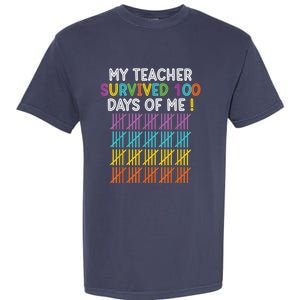 100 Days Of School 100th Day Of School Garment-Dyed Heavyweight T-Shirt