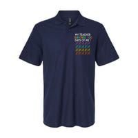 100 Days Of School 100th Day Of School Softstyle Adult Sport Polo