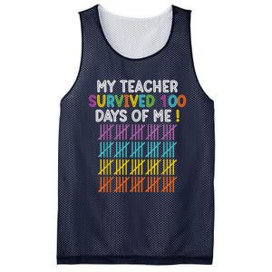 100 Days Of School 100th Day Of School Mesh Reversible Basketball Jersey Tank