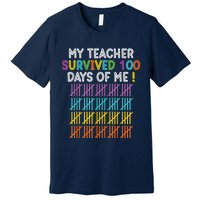 100 Days Of School 100th Day Of School Premium T-Shirt