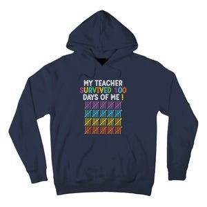 100 Days Of School 100th Day Of School Tall Hoodie