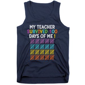 100 Days Of School 100th Day Of School Tank Top