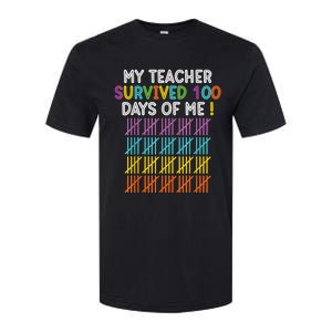 100 Days Of School 100th Day Of School Softstyle CVC T-Shirt