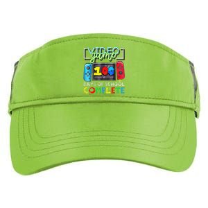 100 Days Of School Complete 100th Day Of Video Games Adult Drive Performance Visor