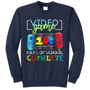 100 Days Of School Complete 100th Day Of Video Games Sweatshirt