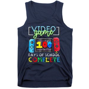 100 Days Of School Complete 100th Day Of Video Games Tank Top