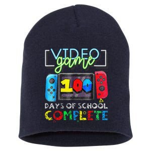 100 Days Of School Complete 100th Day Of Video Games Short Acrylic Beanie