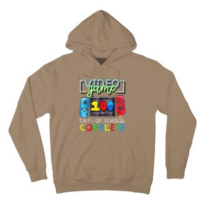 100 Days Of School Complete 100th Day Of Video Games Hoodie