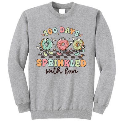 100 Days Of School Teacher Sprinkled With Fun Tall Sweatshirt