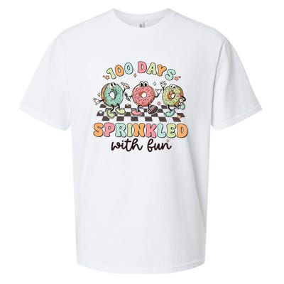 100 Days Of School Teacher Sprinkled With Fun Sueded Cloud Jersey T-Shirt