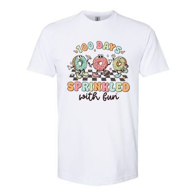 100 Days Of School Teacher Sprinkled With Fun Softstyle CVC T-Shirt