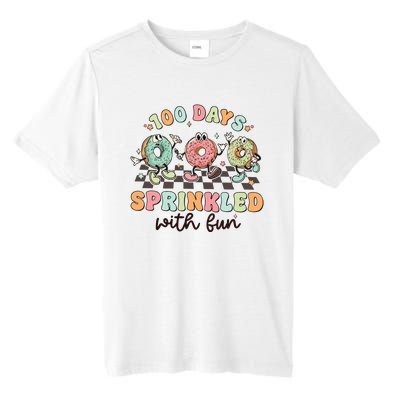 100 Days Of School Teacher Sprinkled With Fun Tall Fusion ChromaSoft Performance T-Shirt