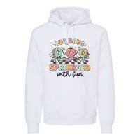 100 Days Of School Teacher Sprinkled With Fun Premium Hoodie