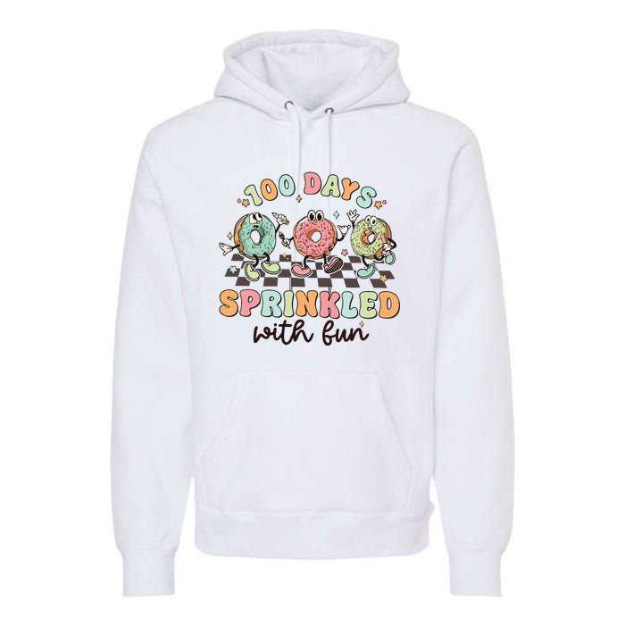 100 Days Of School Teacher Sprinkled With Fun Premium Hoodie