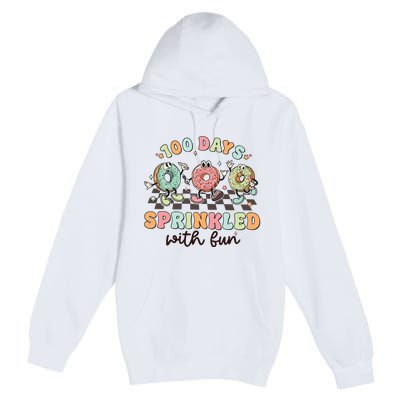 100 Days Of School Teacher Sprinkled With Fun Premium Pullover Hoodie