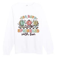 100 Days Of School Teacher Sprinkled With Fun Premium Crewneck Sweatshirt