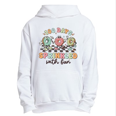 100 Days Of School Teacher Sprinkled With Fun Urban Pullover Hoodie