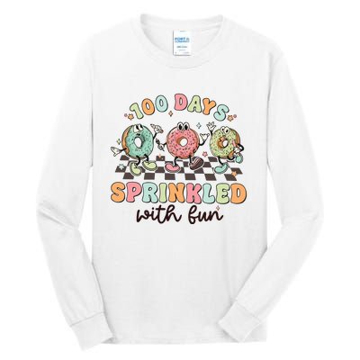 100 Days Of School Teacher Sprinkled With Fun Tall Long Sleeve T-Shirt