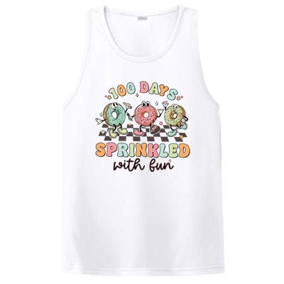 100 Days Of School Teacher Sprinkled With Fun PosiCharge Competitor Tank