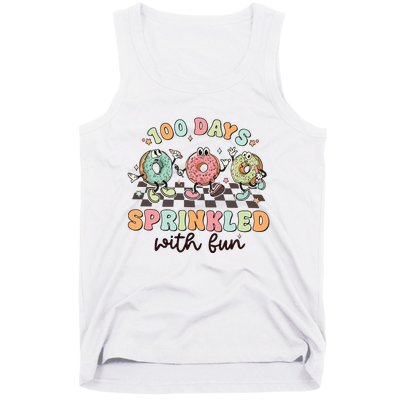 100 Days Of School Teacher Sprinkled With Fun Tank Top