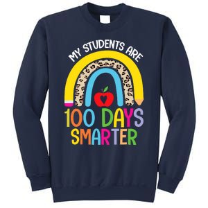 100th Day of School My Students are 100 Days Smarter Teacher Sweatshirt