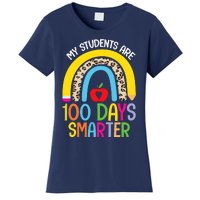 100th Day of School My Students are 100 Days Smarter Teacher Women's T-Shirt