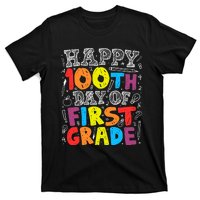 100 Days of School Design 100th Day of 1st Grade Teacher T-Shirt