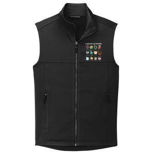 12 Days Of L&D Unit Nursing Labor & Delivery Nurse Christmas Collective Smooth Fleece Vest