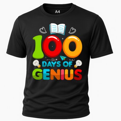 100 Days Of Genius Funny 100th Days Of School Performance Shirt