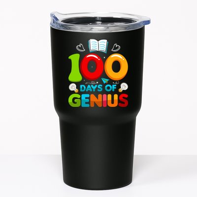 100 Days Of Genius Funny 100th Days Of School Tumbler