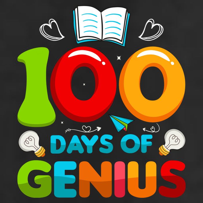 100 Days Of Genius Funny 100th Days Of School Tumbler