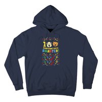 100th Day Of School 100 Pawsome Smarter Dog Cat Paws Hoodie