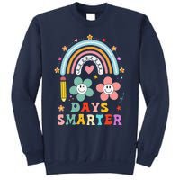 100 Days Of School 100th Day Smarter Rainbow Teacher Sweatshirt