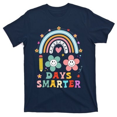 100 Days Of School 100th Day Smarter Rainbow Teacher T-Shirt