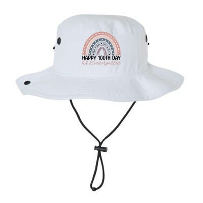 100th Day Of School Kindergarten Rainbow 100 Days Of School Great Gift Legacy Cool Fit Booney Bucket Hat