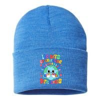 100 Days Of Embracing Differences Autism Awareness Teacher Cool Gift Sustainable Knit Beanie