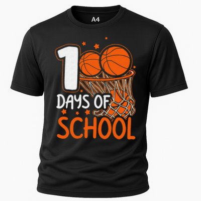 100 Days Of School Basketball 100th Day Balls Performance Shirt
