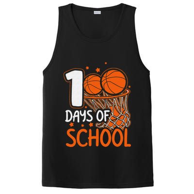 100 Days Of School Basketball 100th Day Balls PosiCharge Competitor Tank