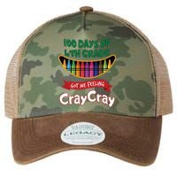 100 Days Of 4th Grade Got Me Feeling Cray Cray Legacy Tie Dye Trucker Hat