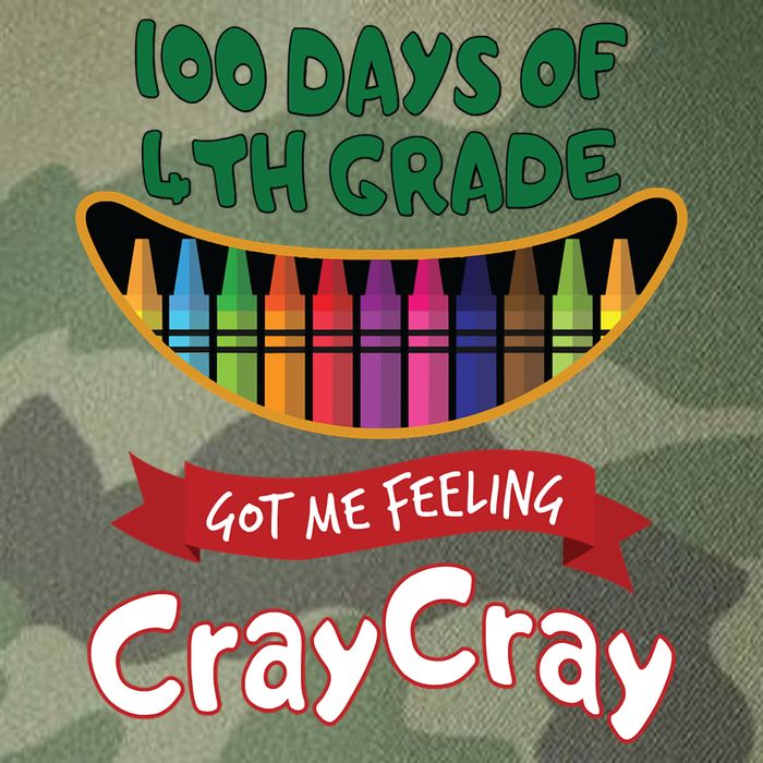 100 Days Of 4th Grade Got Me Feeling Cray Cray Legacy Tie Dye Trucker Hat