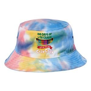 100 Days Of 4th Grade Got Me Feeling Cray Cray Tie Dye Newport Bucket Hat