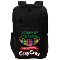 100 Days Of 4th Grade Got Me Feeling Cray Cray Impact Tech Backpack