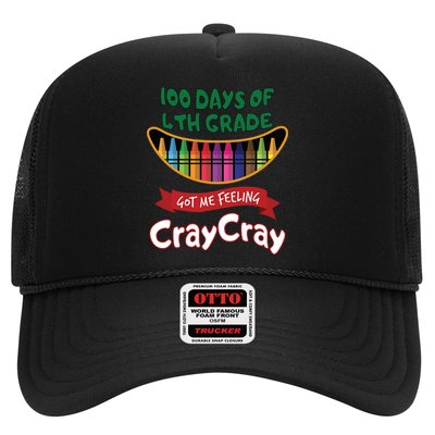 100 Days Of 4th Grade Got Me Feeling Cray Cray Trucker Hat