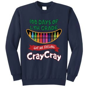 100 Days Of 4th Grade Got Me Feeling Cray Cray Sweatshirt