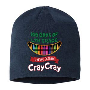 100 Days Of 4th Grade Got Me Feeling Cray Cray Sustainable Beanie