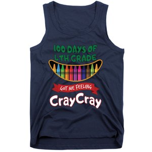 100 Days Of 4th Grade Got Me Feeling Cray Cray Tank Top