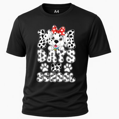 100 Days Of School Dalmatian Dog 100th Days Performance Shirt
